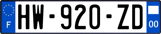 HW-920-ZD