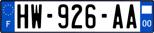 HW-926-AA