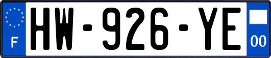 HW-926-YE