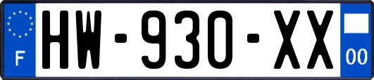 HW-930-XX