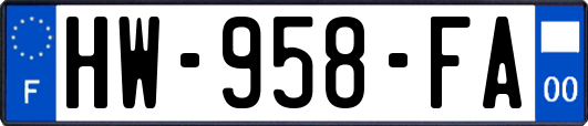 HW-958-FA