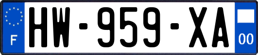 HW-959-XA