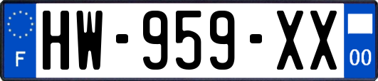 HW-959-XX