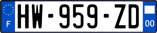 HW-959-ZD