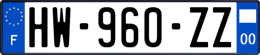 HW-960-ZZ