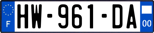 HW-961-DA