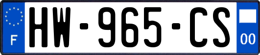 HW-965-CS