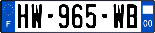 HW-965-WB