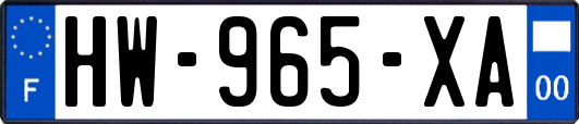 HW-965-XA