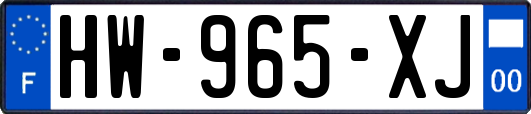 HW-965-XJ