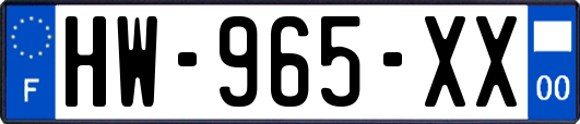 HW-965-XX