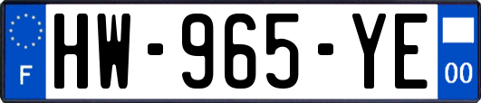 HW-965-YE