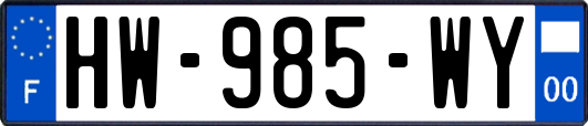 HW-985-WY