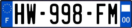 HW-998-FM
