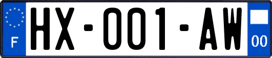 HX-001-AW
