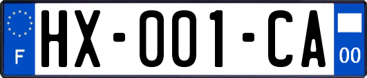 HX-001-CA