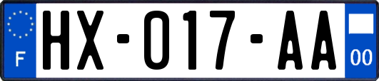 HX-017-AA