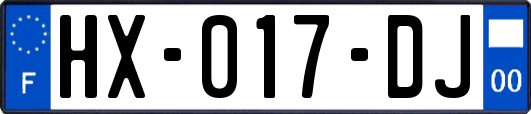 HX-017-DJ