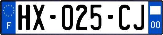 HX-025-CJ