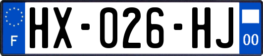 HX-026-HJ