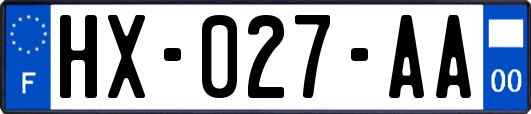 HX-027-AA