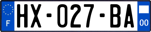 HX-027-BA