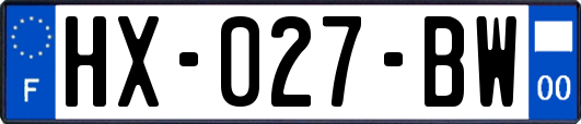 HX-027-BW