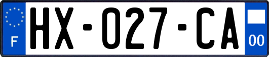 HX-027-CA