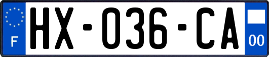 HX-036-CA