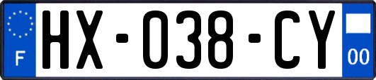HX-038-CY