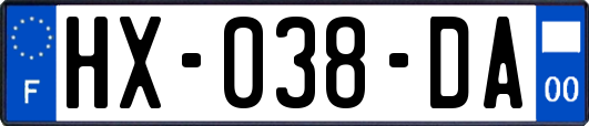 HX-038-DA