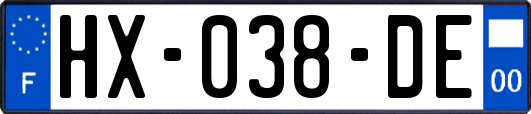 HX-038-DE