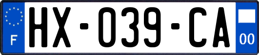 HX-039-CA