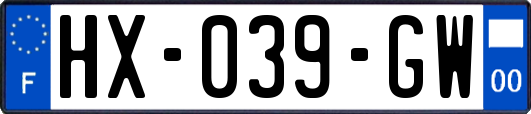 HX-039-GW