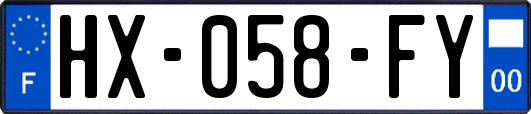 HX-058-FY