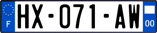 HX-071-AW