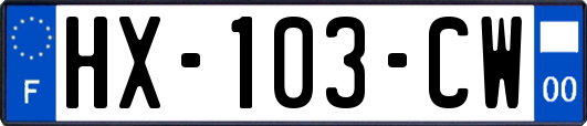 HX-103-CW