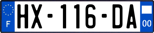 HX-116-DA