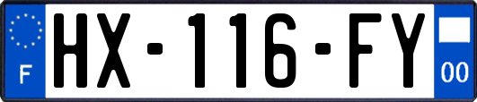 HX-116-FY