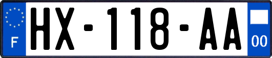 HX-118-AA