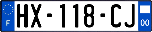 HX-118-CJ