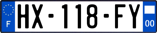 HX-118-FY