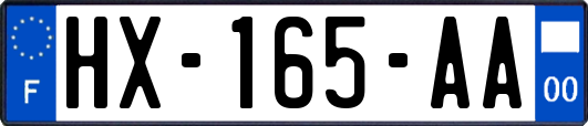 HX-165-AA