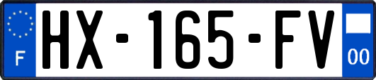 HX-165-FV