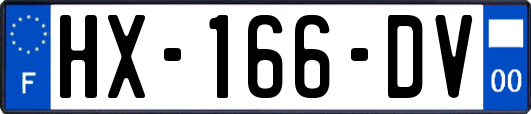 HX-166-DV