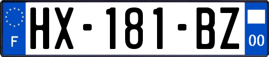 HX-181-BZ