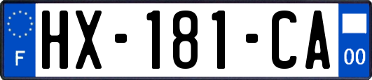 HX-181-CA