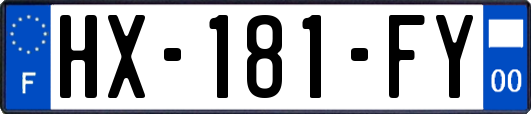 HX-181-FY