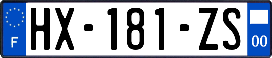 HX-181-ZS