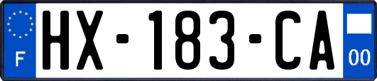 HX-183-CA